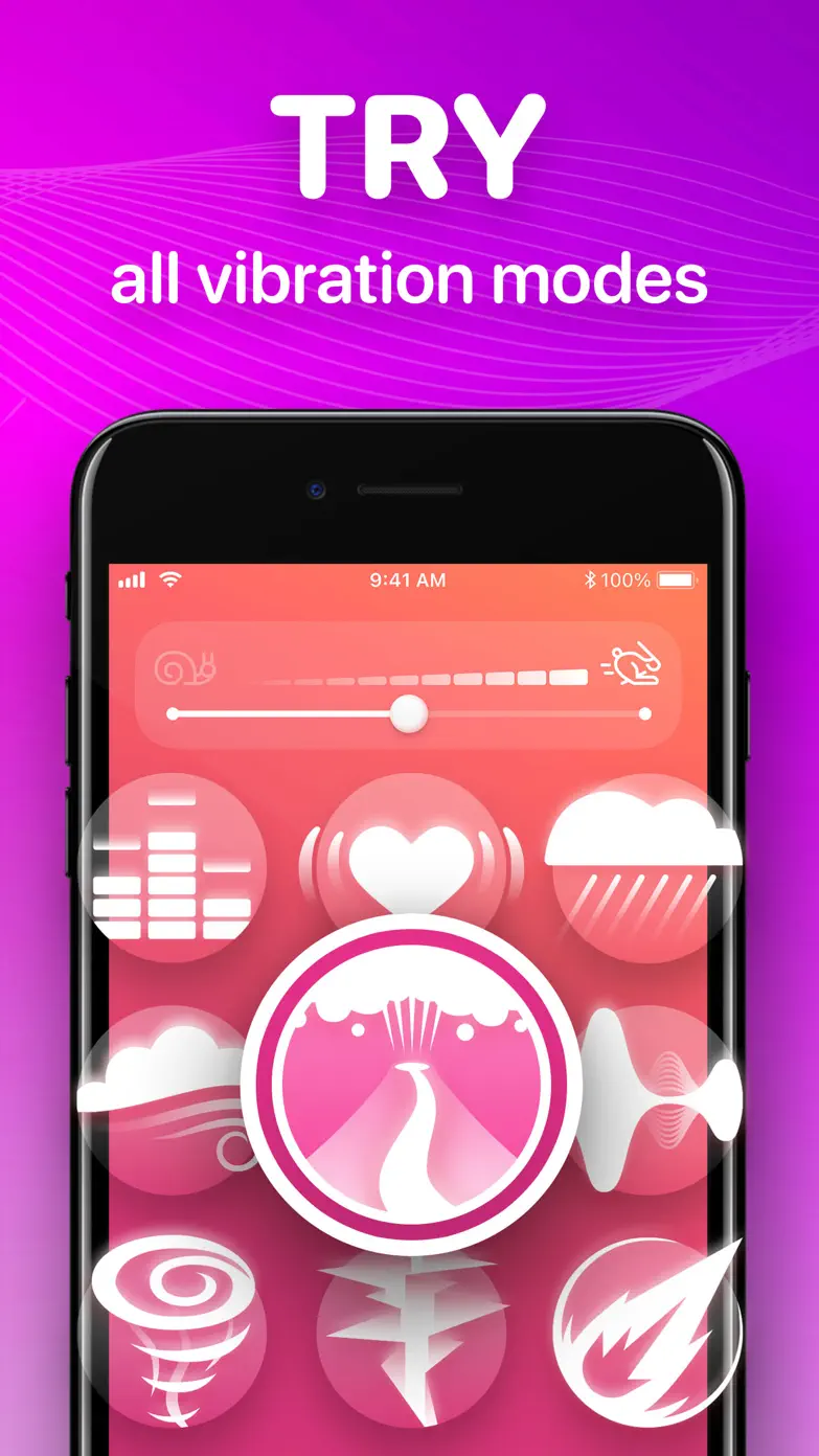 強力なバイブと電動マッサージ App Store screenshot 3