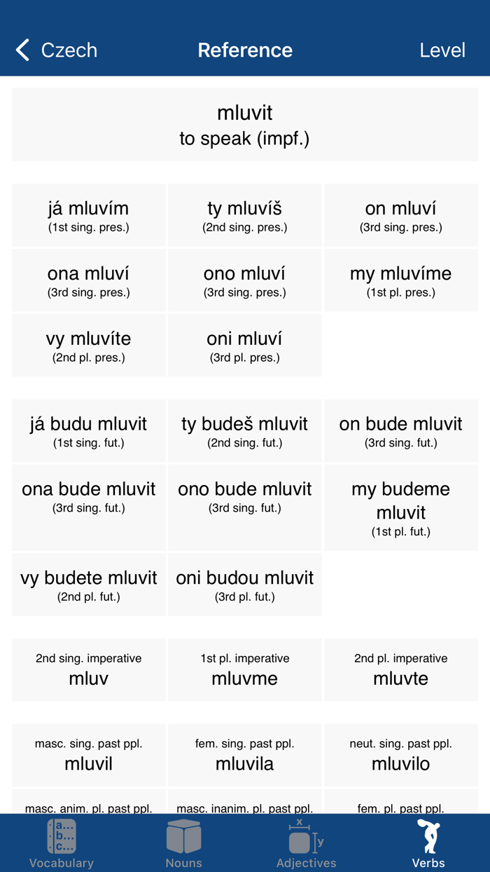 Liberation Philology Czech