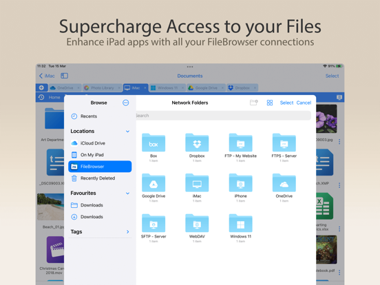FileBrowser - Document Manager iPad app afbeelding 6