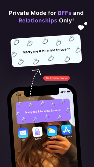 Screenshot #3 pour Bubbl Widget