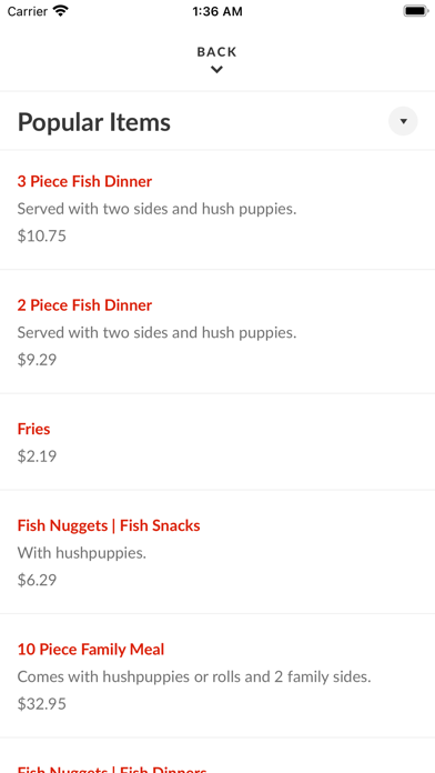 Yasin's Homestyle Seafood Screenshot