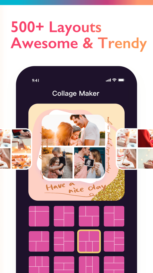 Photo Collage Maker：Pic Grid - 1.2.4 - (iOS)