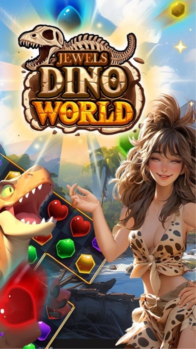 Jewel Dino World Screenshot
