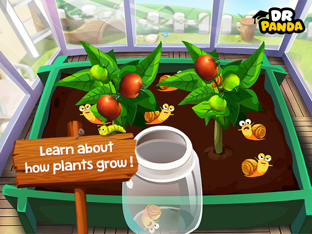 ‎Dr. Panda Veggie Garden Screenshot