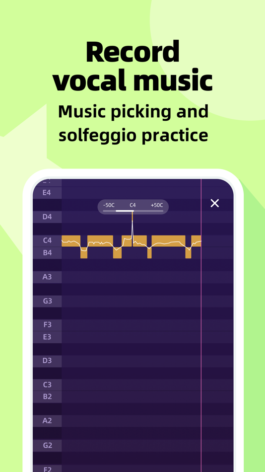 #2. Pitch - find the correct pitch (iOS) Podle: 建军 鲁
