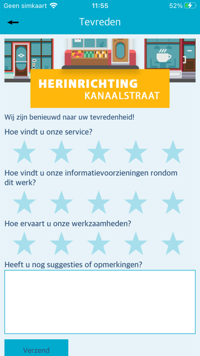 Herinrichting Kanaalstraat Screenshot