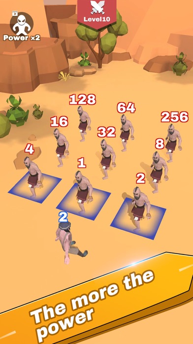 Number Wars 3D: I Am Hero Screenshot