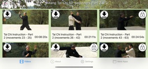 Yang Tai Chi for Beginners 2&3 screenshot #1 for iPhone