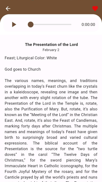 Daily Catholic Saints Screenshot