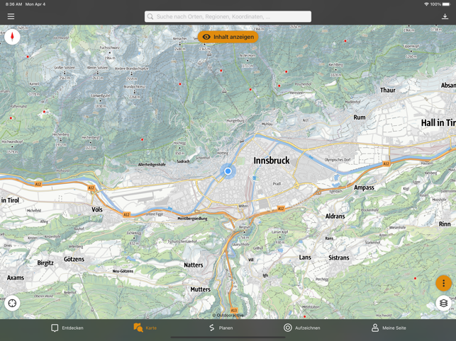 ‎alpenvereinaktiv Screenshot