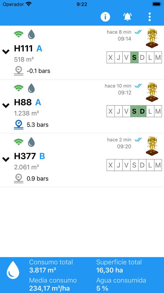 #3. miRiego Páramo Medio (iOS) 由: IRIEGO NEW GENERATION SOCIEDAD LIMITADA