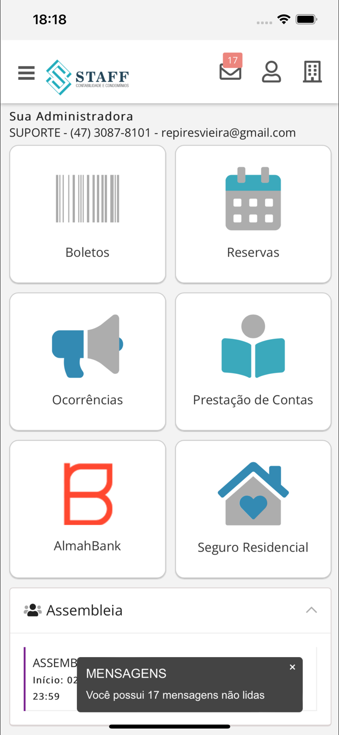 Staff Administradora