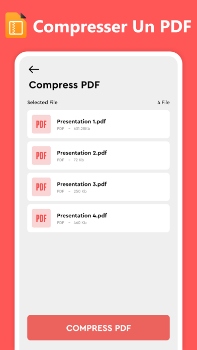 Screenshot #2 pour Convertisseur PDF. Scanner App