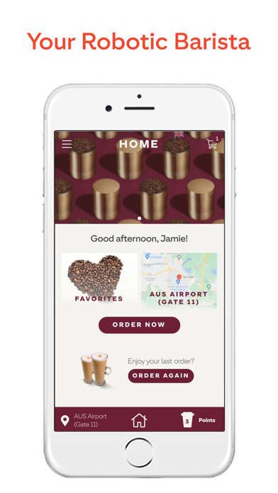 Costa Coffee BaristaBot Screenshot