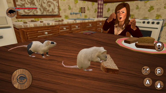 Mouse Escape Life Simulator 3D
