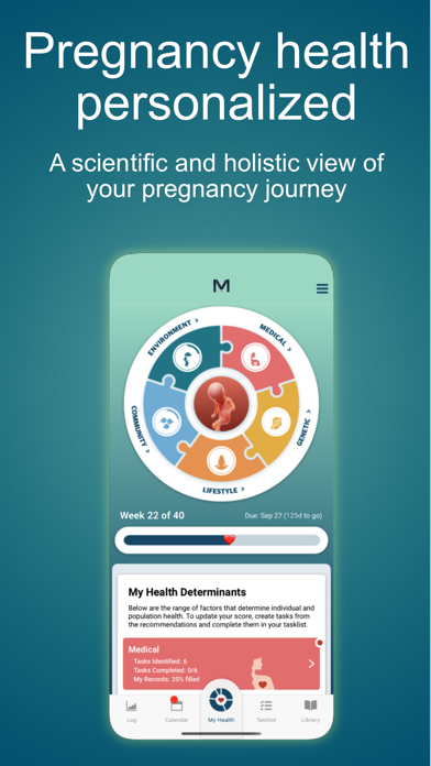 Modelo Health Pregnancy Screenshot