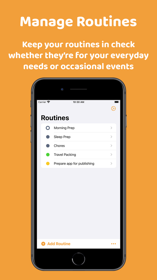 #1. Redue Routines (iOS) By: Christopher Boyer