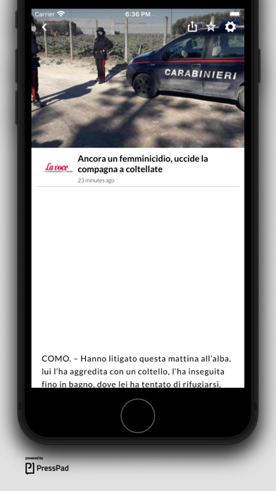 La Voce d'Italia Screenshot