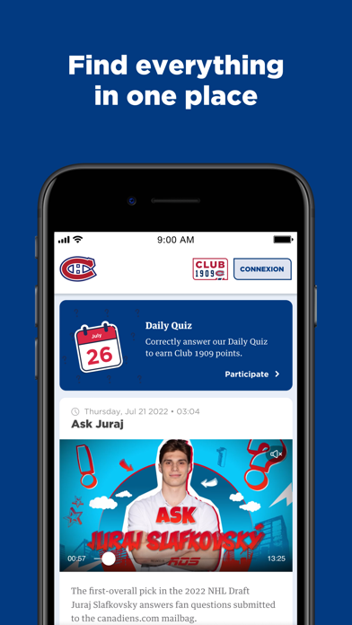 Montréal Canadiens Screenshot