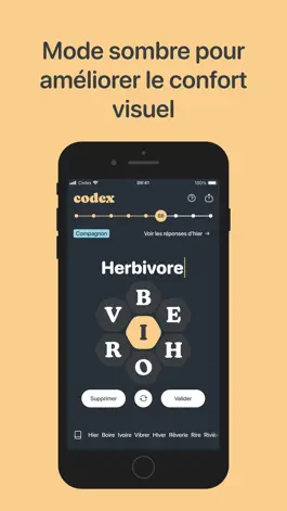 Game screenshot Codex - Le jeu de lettres hack
