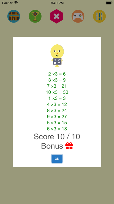 Animaths Screenshot