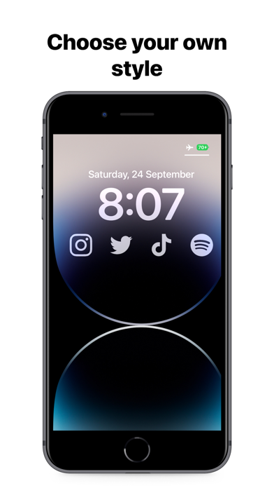 LockLauncher Lockscreen Widget screenshot 1