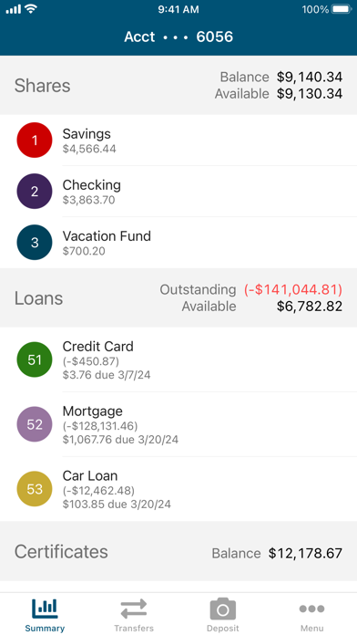 Guthrie Federal Credit Union Screenshot