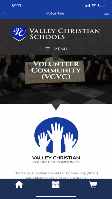 Valley Christian Schools (AZ) Screenshot
