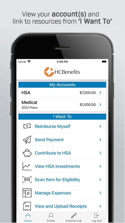 HCBenefits FSA, HRA, HSA