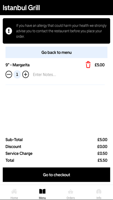 Istanbul Grill L39 Screenshot