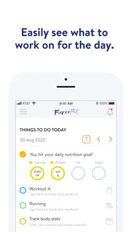 Game screenshot FierceFit Coaching apk