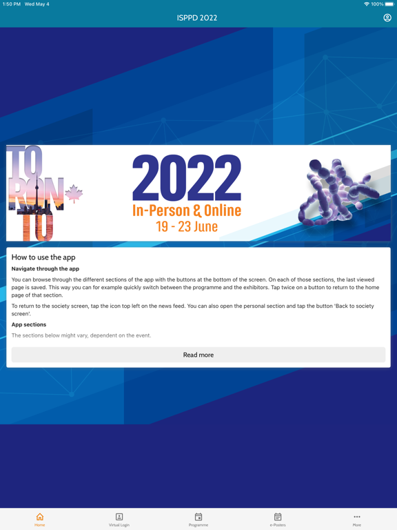 ISPPD 2022 iPad screenshot