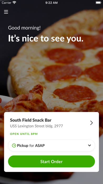 Dine on The Go - NAS Whiting Screenshot