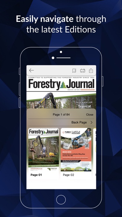 Forestry Journal Screenshot