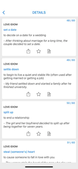 Game screenshot Love idioms in English hack