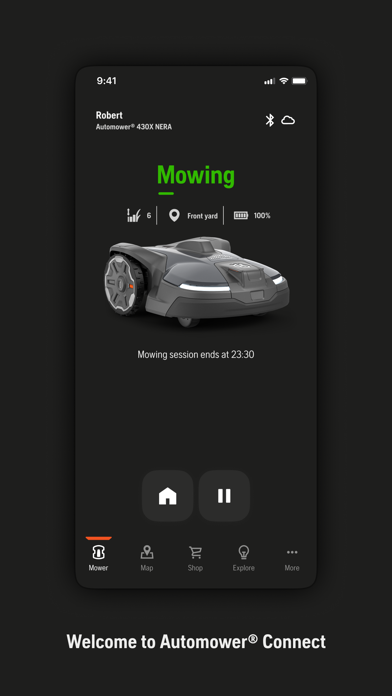 Automower Connect Screenshot