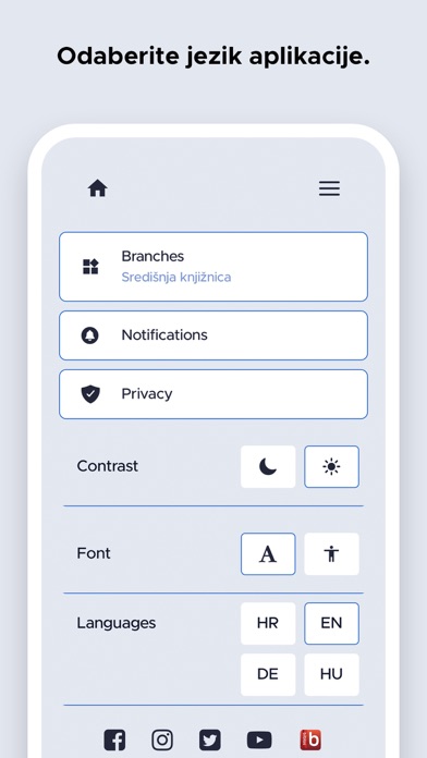 GISKO knjižnica Osijek Screenshot