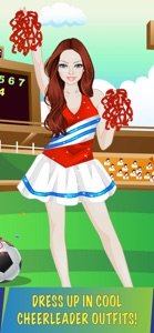 Sports Girl Fashion DressUp HD screenshot #3 for iPhone