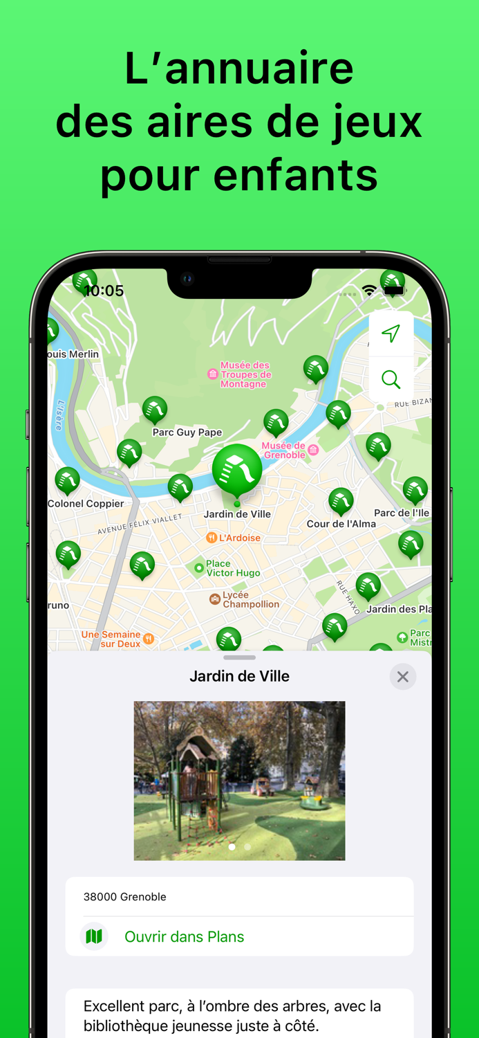PlayGuide  aires de jeux
