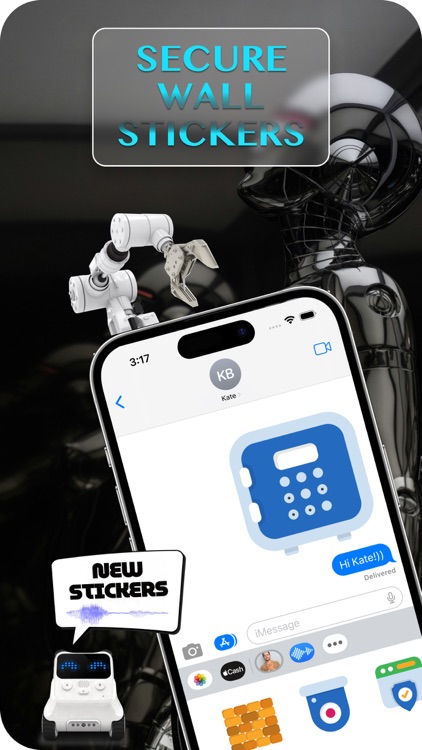 Secure Wall stickers