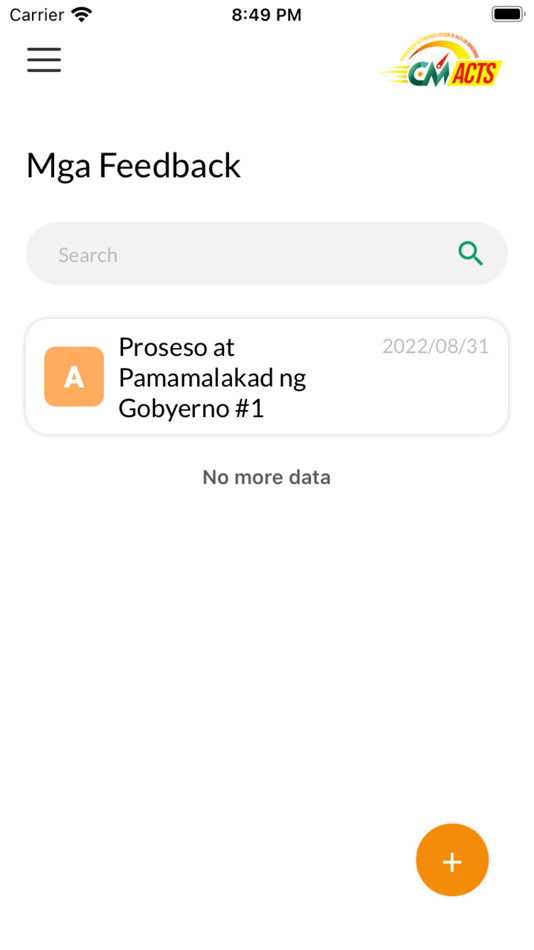 #3. BARMM CM-ACTS (iOS) 由: Bangsamoro Autonomous Region in Muslim Mindanao