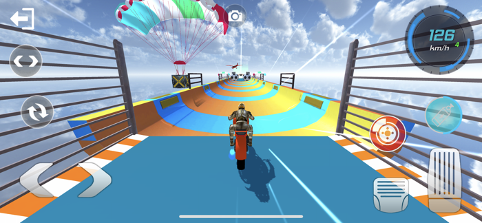 SuperHero Bike Stunt Racing Go