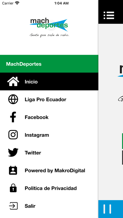 MachDeportes FM Screenshot