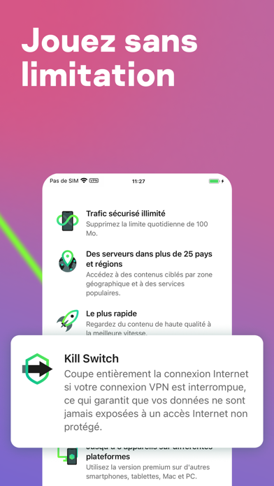 Screenshot #2 pour Kaspersky VPN Connection