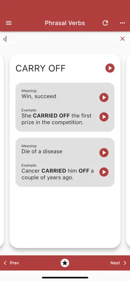 Game screenshot English: Phrasal Verbs apk