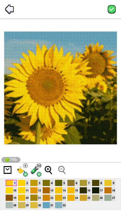 Cross Stitch Color by Number Screenshot
