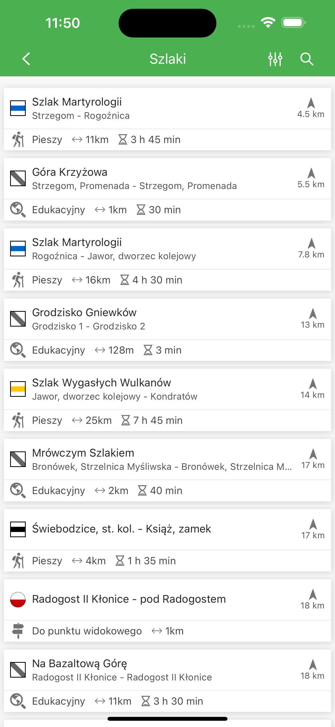 Szlaki Dolnego Śląska screenshot 4