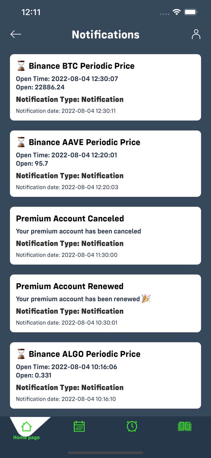 Crypto Tracker Alarmer