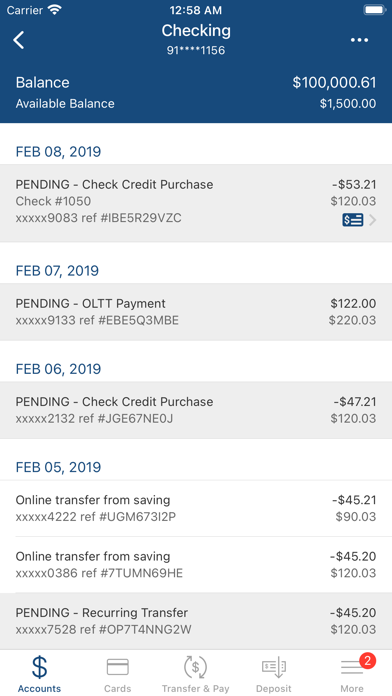 First State Bank of Texas Screenshot