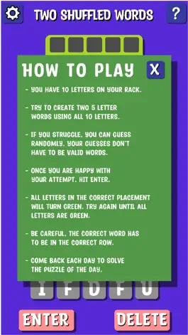Game screenshot Two Shuffled Words hack